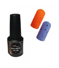 Dots Matte Top Gel Nailapex, матовий топ "Крихітка", 15г