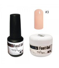 Рідкий гель Easy Fast Gel Nailapex №3 Нюд, 15 грам