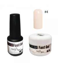 Рідкий гель Easy Fast Gel Nailapex №4 Щільна пастель - 15 грам