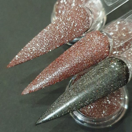 Світловідбиваючий блиск Nailapex рожево червоний