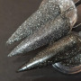 Світловідбивний блиск Nailapex темне срібло