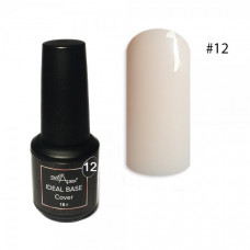 Цветная база Ideal Base Nailapex #12 Молочный персик, 15грамм