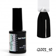 Гель лак Nailapex Чорний - 10 грамм