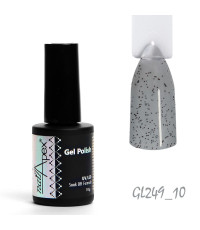 Гель лак Nailapex Крихітка Сірий з чорним - 10 грамм