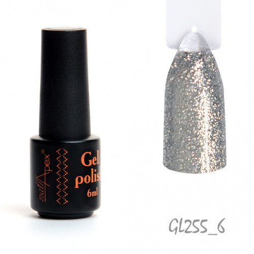 Гель лак Рідкі Юккі Срібло Nailapex - 6 грамм