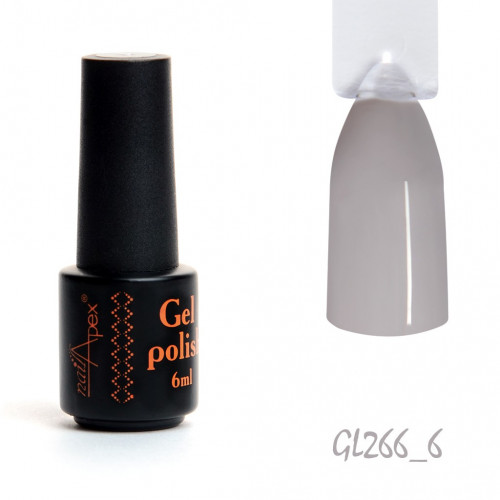 гель-лак NailApex, Світло-сірий - 6 грам