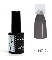 Гель-лак NailApex,  Темный серый - 10 грамм