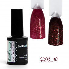 Гель-лак NailApex, Вишневий з блиском - 10 грамм