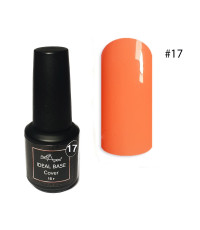 Неонова база Ideal Base Nailapex #17 Яскравий персик, 15грам