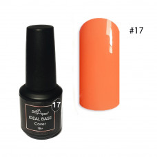 Неоновая база Ideal Base Nailapex #17 Яркий персик, 15 грамм