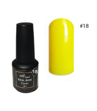 Неонова база Ideal Base Nailapex #18 Теплий жовтий, 15 грам