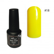 Неоновая база Ideal Base Nailapex #18 Теплый желтый, 15 грамм