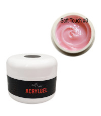 Акрігель рожевий місяць Soft Touch Nailapex #3 - 30 грамм