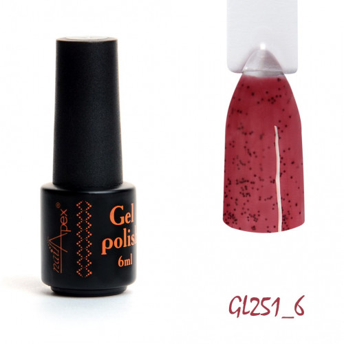 Гель лак Nailapex Крихітка Бордо - 6 грам